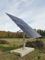 Système de suivi solaire hydraulique 2 axes 2026 pour panneaux photovoltaïques