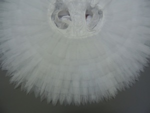 Costume da <span class=keywords><strong>Ballerina</strong></span> Bianco Professionale con Paillettes per Ragazze Tutù da Danza Lago dei Cigni Costume da Balletto Quattro Piccoli Cigni - Product Image 6