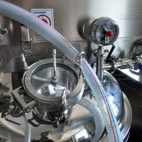 Machine de mélange homogénéisante sous vide de 500 L pour crème de soin de la peau