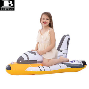 Heavy Duty PVC Gonflable <span class=keywords><strong>NASA</strong></span> <span class=keywords><strong>Navette</strong></span> Spatiale Piscine Ride-on Flotteur Durable D'été Piscine D'eau Rider Jouets pour Enfants - Product Image 3