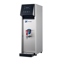 Distributeur d'eau chaude électrique universel en acier inoxydable 304, argenté, pour hôtels et foyers, chargement par le bas