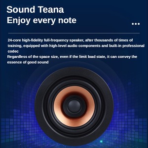 New Design Retro Blue Tooth Transparent <b>Led</b> Computer Wireless Speaker Box Desktop Subwoofer Retro Desktop Blue Tooth Speaker - Product Image 4