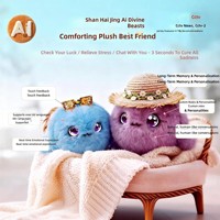 Robot interactif parlant en 66 langues, alimenté par l'IA, ChatGPT, peluche, jouet en peluche, poupées pour enfants