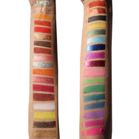 Vente en gros 35 palettes de timbres d'ombre à paupières à haute teneur en pigments paillettes pressées vendeurs palette de fard à paupières de marque privée