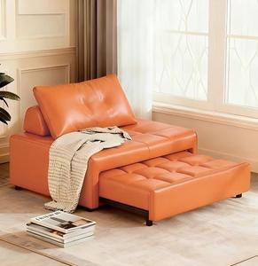 Yeni Dönüştürülebilir Kanepe Yatak 2'si 1 Arada Çekyat Küçük Oturma Odaları İçin Çok Fonksiyonlu Tek Kişilik Çift Kişilik - Product Image 6