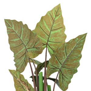 Arbre artificiel <span class=keywords><strong>Arum</strong></span> à grandes feuilles, aspect réaliste, vente en gros d'usine, pour décoration d'événements - Product Image 4