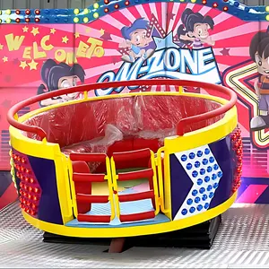 Exciting Fun Fair Park Rides 8 Seats Cheap Amusement Rides Theme Park Mini Crazy Dance Jumping Disco Tagada Ride On Sale