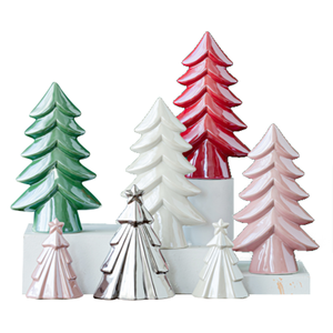 Décorations d'arbre de Noël en céramique faites à la main ornements en porcelaine de Style Morandi fête de Noël nordique ameublement ornement artisanat - Product Image 6