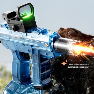 Tide Play Nuovo Modello <span class=keywords><strong>UZI</strong></span> 347 Pistola ad Acqua in Plastica con Elettrificazione a Impulsi, Collegamento a Camera Posteriore e Auto-Pompaggio - Generazione Giocattolo - Product Image 2