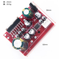Papan amplifier TDA7379 + AD828 efek amplifikasi ujung depan melebihi NE5532 SUNLEPHANT