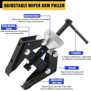 Terminale <span class=keywords><strong>batteria</strong></span> da 6-28mm resistente e Puller braccio tergicristallo strumenti per veicoli aggiornati - Product Image 2