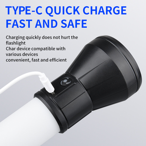 <span class=keywords><strong>New</strong></span> Type-C sạc được xây dựng trong pin mini xách tay đèn pin LED Đèn cắm trại cao lumen dẫn đèn pin & ngọn đuốc - Product Image 4