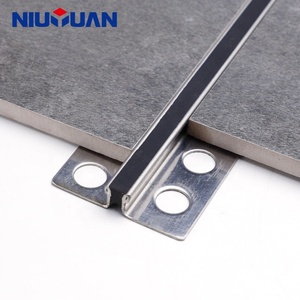 Nẹp nối gạch inox bền chắc, sản xuất tại nhà máy NIUYUAN, dùng che mạch nối gạch lát sàn - Product Image 1
