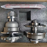 Set Pulley CTF25A CTF25 dengan Sabuk, Rakitan Pulley Primer & Sekunder, CTF25A untuk Baojun Chevrolet SGM 901096 / 901089
