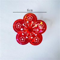 Top Vente LED Décorations De Fleurs Multicolore Rougeoyant Creux Fleur Veilleuse pour Néon Fête Fête D'anniversaire Festive