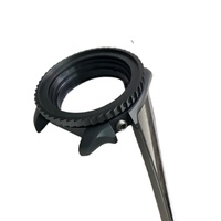 Bague de montre rotative interchangeable personnalisable H&T en acier inoxydable 316L pour plongée, modèle SKX 007 - Pièce d'outillage pour montre-bracelet 38 mm