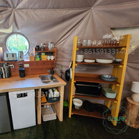 Dôme de tente en verre PVC à prix avantageux, tente de glamping pour hôtel en plein air
