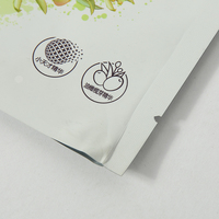 Sac à gousset latéral en mylar imprimé sur mesure Emballage de masque facial de meilleure performance avec un nouveau design pour les produits à coût élevé
