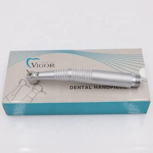 Pièce à main dentaire haute vitesse avec générateur électronique et lampe LED, turbine à air 1/4 trou - Product Image 4