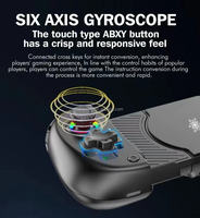 X5 MINI manette de jeu portable avec support de téléphone semi-conducteur refroidissement Six axes Gyroscope classique jeu bâton Android