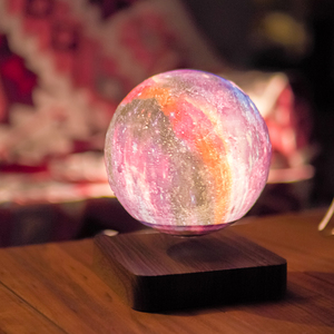 HCNT Magnetic Levitating <b>Ball</b> Star Night Lamp 3 Colors Touch Control Floating Starry Sky <b>LED</b> Lamp Home Decor - Product Image 4