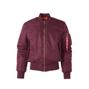Blouson aviateur unisexe en nylon <span class=keywords><strong>noir</strong></span> MA1 Flight pour hommes de haute qualité grande taille uni avec broderie personnalisée et logo imprimé - Product Image 4