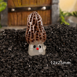 Offres Spéciales : Accessoires en Résine Champignon Miniature, Breloques Créatives en Résine de Dessin Animé, Ornements en Résine Phosphorescents pour Décoration - Product Image 5
