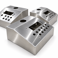 Pièces en tôle d'aluminium et d'acier inoxydable sur mesure, fabrication par poinçonnage et estampage