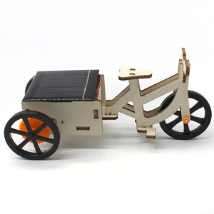 Kit de triciclo de madera con energía solar, juguete educativo STEM para niños de 7 a 9 años, modelo de experimento científico - Product Image 2