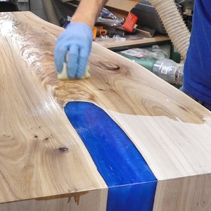Résine époxy à haute brillance pour le travail du bois et les meubles - Product Image 6