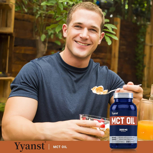 Cápsulas blandas de aceite MCT de marca privada de alta calidad, aptas para dieta cetogénica, promueven la energía y ayudan en el control de peso. - Product Image 5