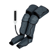 Masseur de jambes à compression d'air avec chaleur électrique masseur de pieds airbag pour la circulation sanguine CE,RoHS,FCC, cci