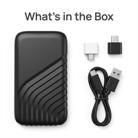 Disque dur externe USB-C haute vitesse 1 To 2 To, SSD externe Type-C USB 3 pour ordinateur portable PC Mac Fabricant