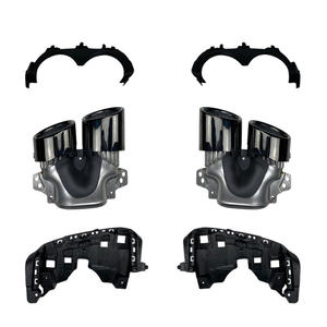 Embouts d'échappement arrière Tuyaux d'échappement de voiture Gorge d'échappement ovale pour Mercedes-Benz <span class=keywords><strong>CLA</strong></span> H247 GLA200 <span class=keywords><strong>220</strong></span> 250 GLA35 GLA45 - Product Image 4