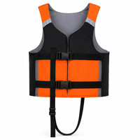 Gilet de flottabilité en néoprène 120-150N pour rafting en eaux vives, kayak, canyoning, usage commercial, ajustable