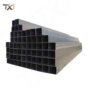 Tubo Cuadrado de Acero al Carbono de Fábrica, 6 m, Laminado en Caliente, Tubo de Estructura GB para Construcción, Servicios de Soldadura, Corte y Doblado - Product Image 1