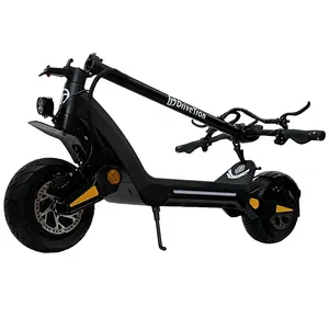 DriveTron çift motorlu 5600w 45mph 700kmh off-road tüm arazi uzun menzilli 60v 23ah 5000watt 5000w elektrikli Scooter