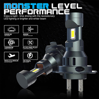 Kit d'ampoules de phare LED Z2 H7 6000k 80w Super Blanc Canbus