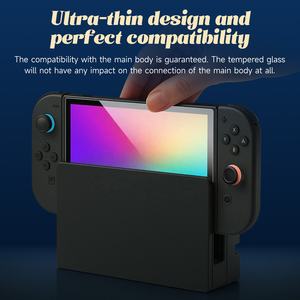 Vidrio templado intacto de fácil instalación para el kit de instalación del protector de pantalla Oled de Nintendo Switch - Product Image 3