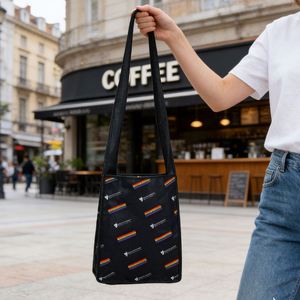 Bolsas de Compra Reutilizables de PET No Tejido, Coloridas, con Cierre Abierto, Elegantes, para Minoristas y Boutiques, con Tamaño y Diseño Personalizables - Product Image 2