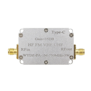 35DB WYDZ-PA-1M-750MHz-3W FM VHF บรอดแบนด์ RF เครื่องขยายสัญญาณกำลัง - Product Image 1