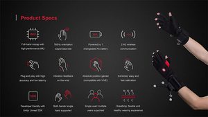 Guantes de Interacción para Juegos de <span class=keywords><strong>Realidad</strong></span> <span class=keywords><strong>Virtual</strong></span> NOITOM Hi5 2.0 VR, Dispositivo Profesional de Captura de Movimiento por Inercia - Product Image 5
