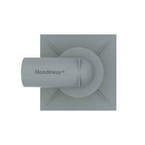Mondeway Drain carré en <span class=keywords><strong>plastique</strong></span> de taille 150x150mm conception réversible sur grille d'insertion de carrelage de haute qualité poli miroir - Product Image 6