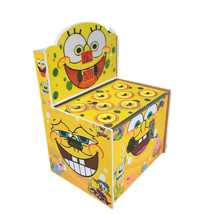 In vendita <span class=keywords><strong>SpongeBob</strong></span> Whack una talpa che colpisce la rana per bambini macchina da gioco Frog Hammer Arcade redimtion Game Machine - Product Image 5