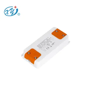 Xing yuan TUV CE high PF slim plastic built-in led driver 12v 0.5a 1a 1.5a 2a 3a power supply