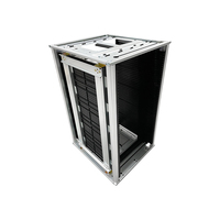 Nouveau support de stockage antistatique réglable pour cartes PCB ESD SMT, pour ligne de production SMT, 50 emplacements, support de circulation de cartes PCB ESD