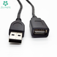 Hochgeschwindigkeits- und Robustes USB 2.0 Typ-A-Verlängerungskabel (Stecker auf Buchse) zum Laden und zur Datenübertragung