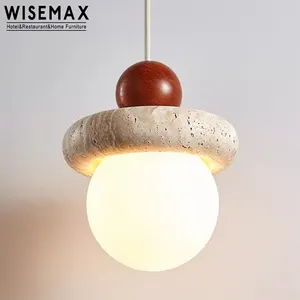 WISEMAX 가구 고대 스타일 귀여운 모양 led 조명 가정 장식 조명 작은 대리석 석회화 천장 조명 침실
