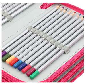 Trousse à crayons Oxford pratique, 72 emplacements, organiseur de crayons, étui portable pour crayons aquarelle - Product Image 2