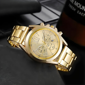 Ensemble de montres à quartz de <span class=keywords><strong>luxe</strong></span> en acier inoxydable pour <span class=keywords><strong>couple</strong></span>, fabriqué en Chine - <span class=keywords><strong>Cadeau</strong></span> de la Saint-Valentin, style professionnel, paire assortie (personnalisation OEM) - Product Image 4